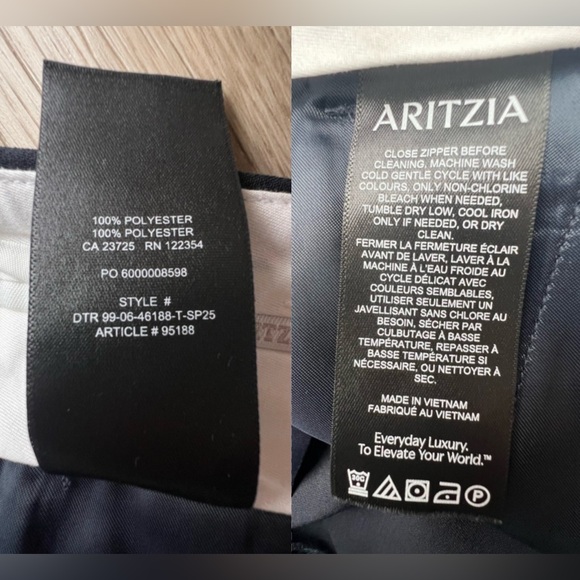 Aritzia Wilfred The Effortless Pant™ - Crepette™ Sz 2
Dark Night Navy - Picture 14 of 16